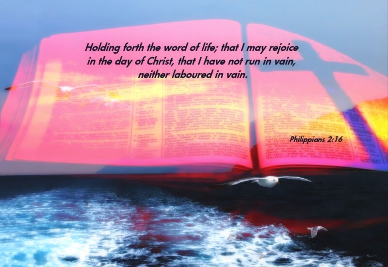Open Book over Ocean