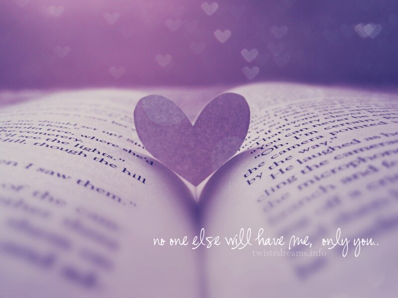 Open Book with Heart Cutout