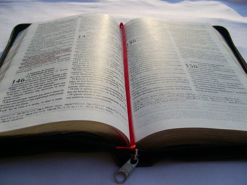 Open Book with Pen — White