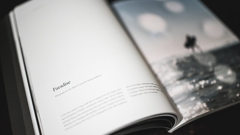 Open Book with Photograph
