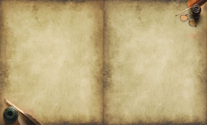 Open Book with Quill — Brown
