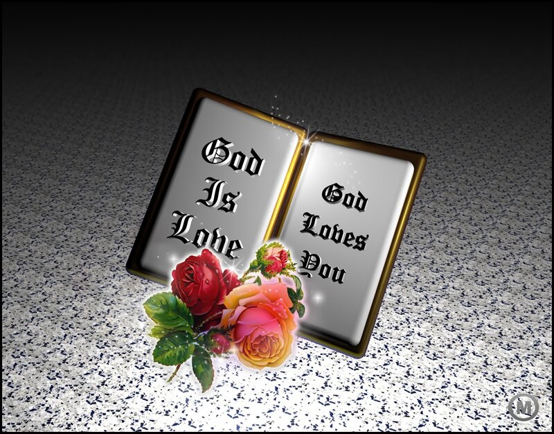 Open Book with Roses — White, Serene