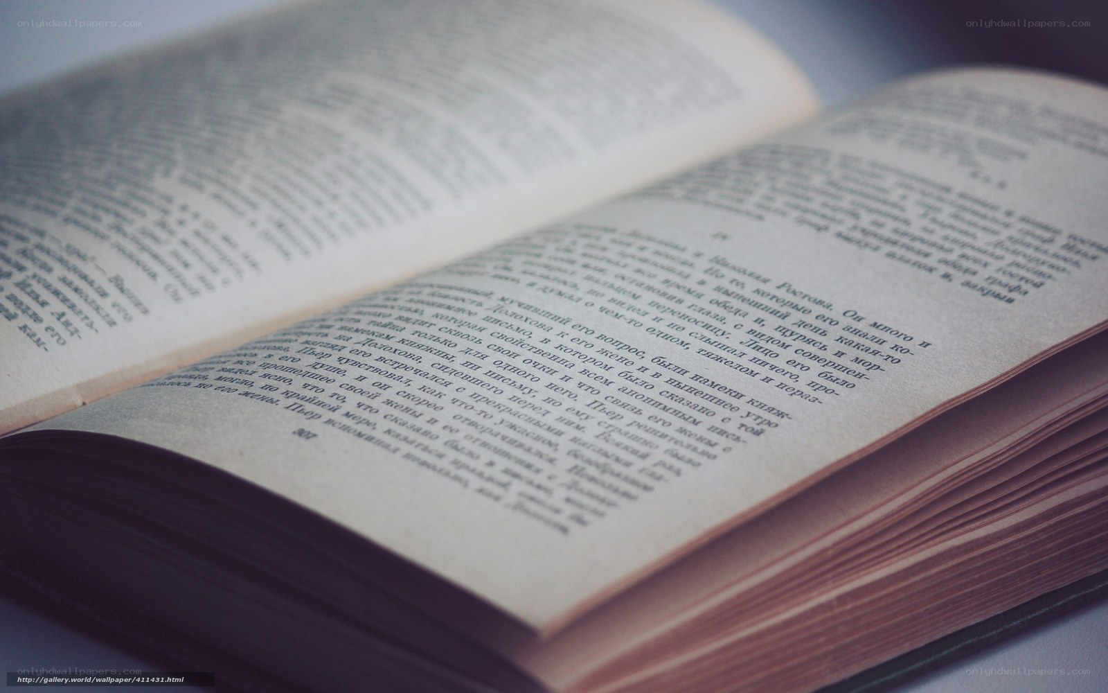 open book with text