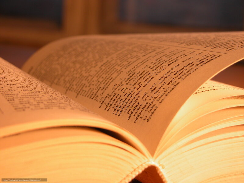Open Book with Text — Yellow