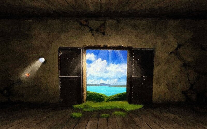 Open Door to Ocean View
