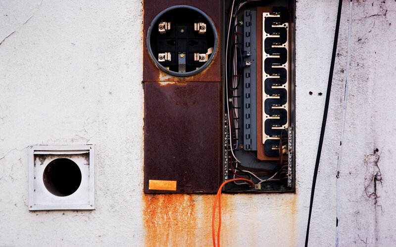 Open Electrical Panel