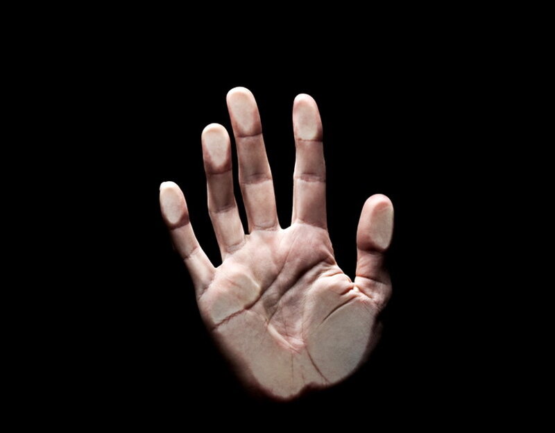 Open Human Hand