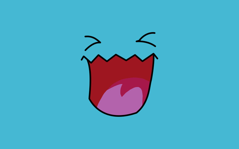 Open Mouth Laughing