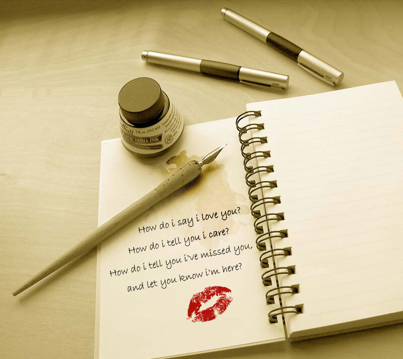 Open Notebook with Pen