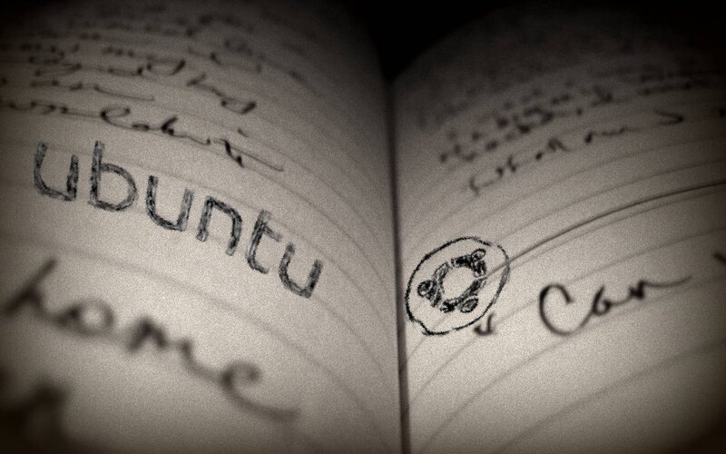 Open Notebook with Writing