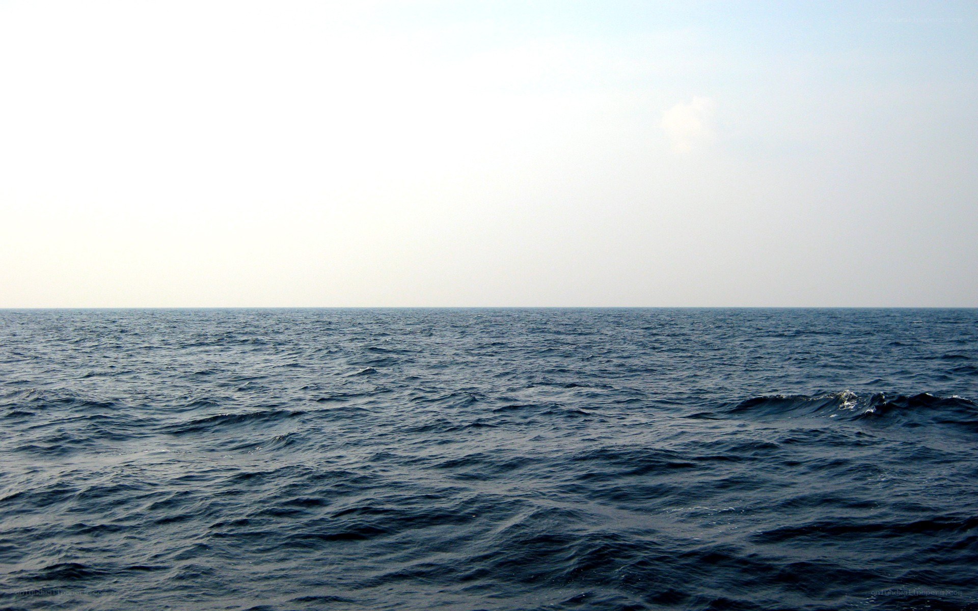open ocean horizon