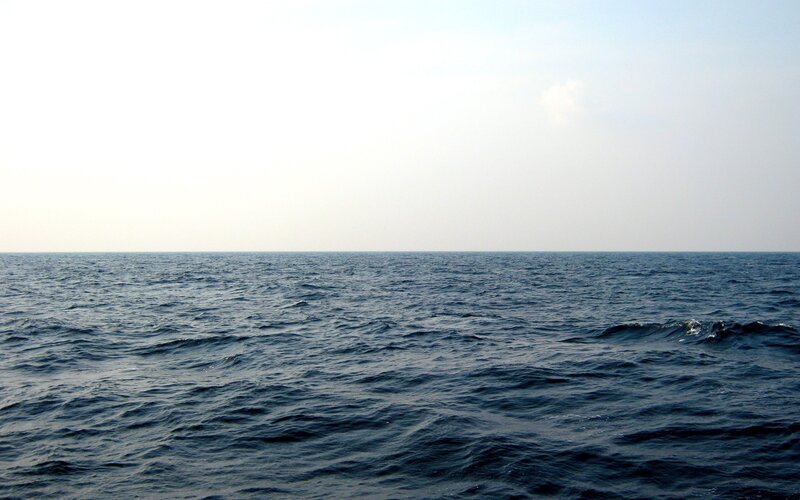 Open Ocean Surface — Blue, Calm