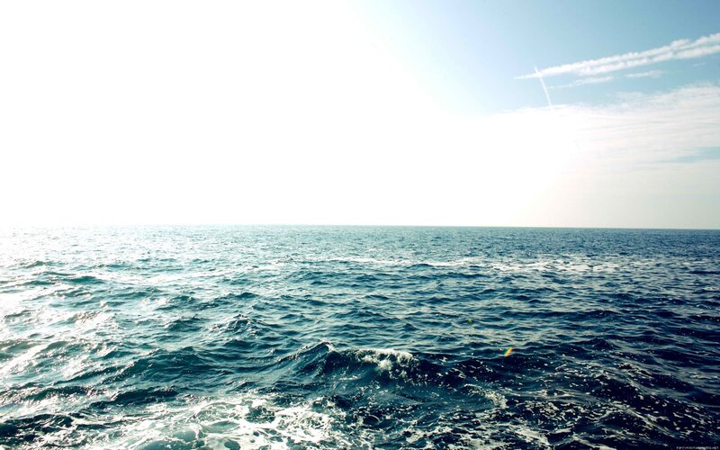 Open Ocean Surface — Blue
