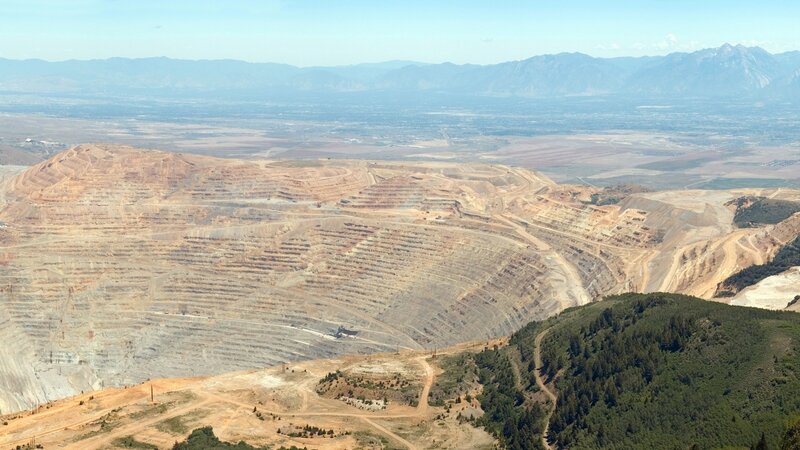 Open-pit Mine — Brown, Dramatic