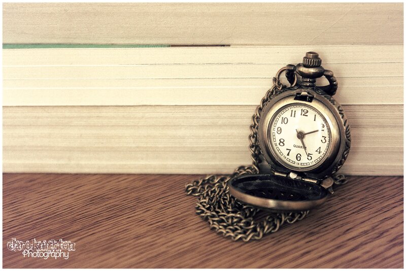 Open Pocket Watch — Brown, Calm