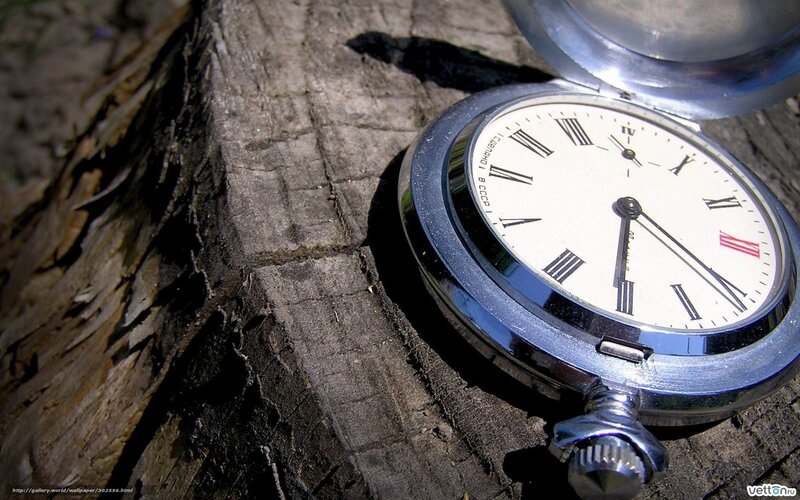 Open Pocket Watch — Silver, Dramatic, Afternoon