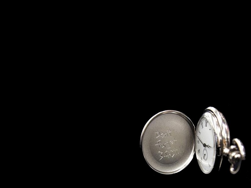 Open Pocket Watch — Silver, Dramatic, Photograph