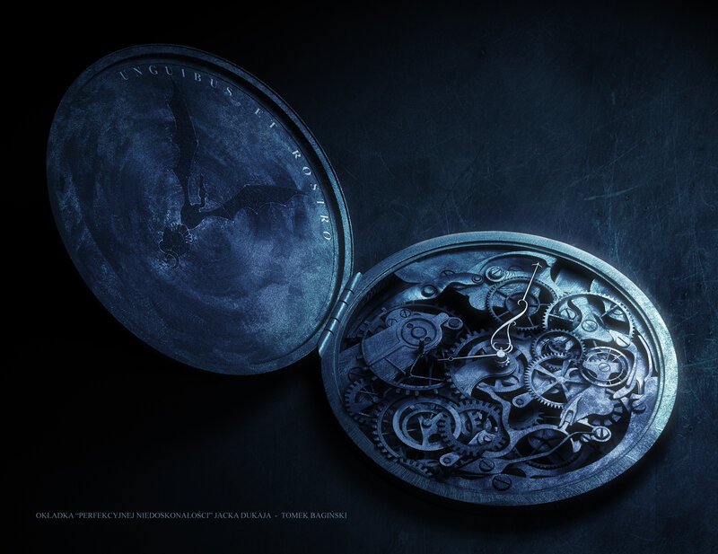 open pocket watch with gears