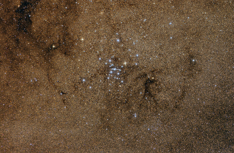 Open Star Cluster — Brown