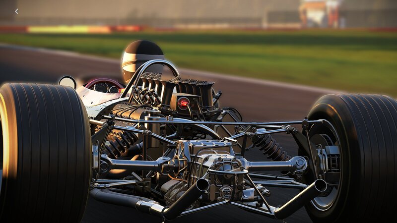 Open-wheel Race Car — Black