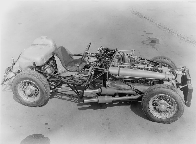 open-wheel race car chassis