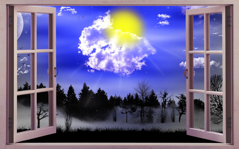 Open Window View
