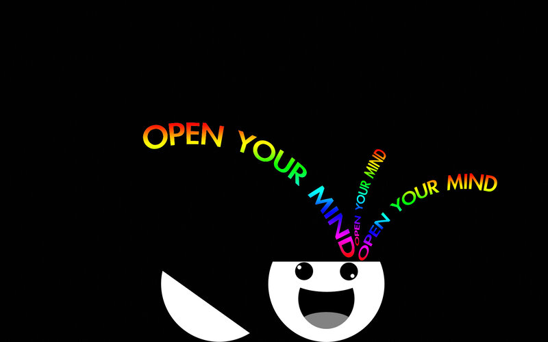 open your mind graphic