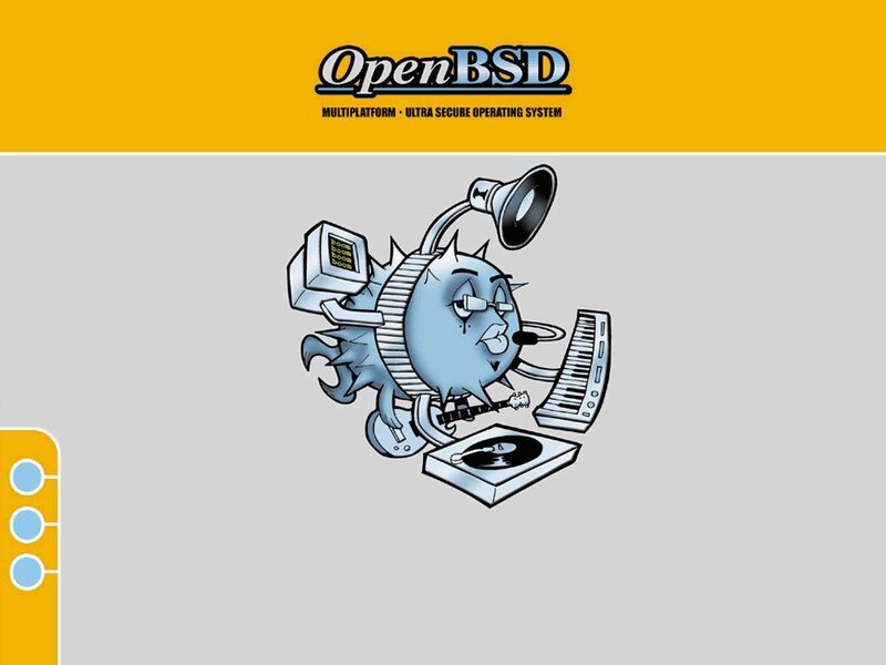 OpenBSD mascot illustration