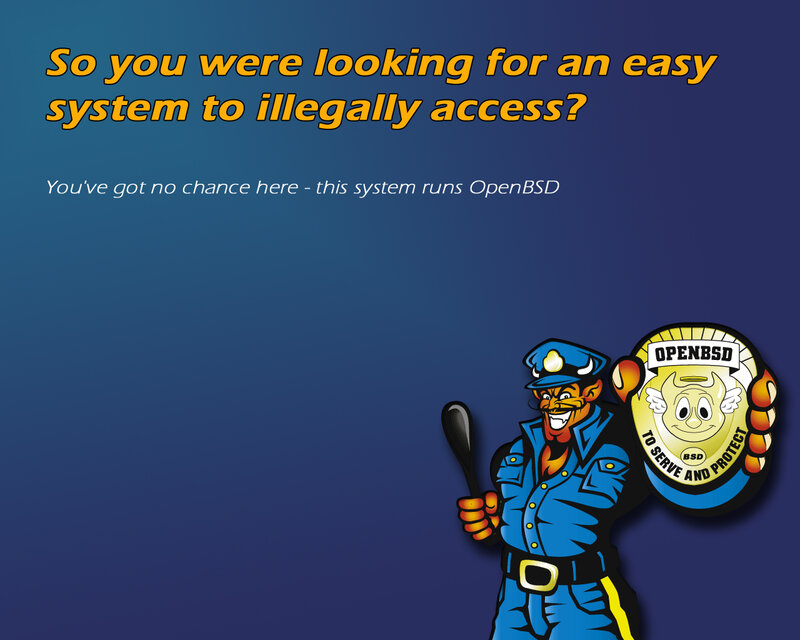 OpenBSD security mascot