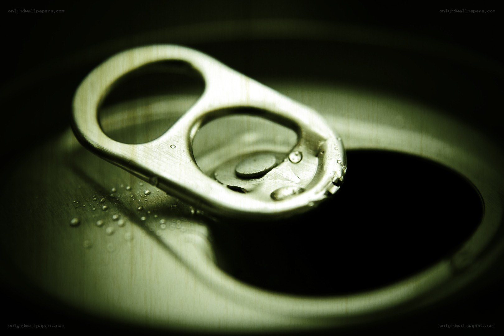 opened soda can top