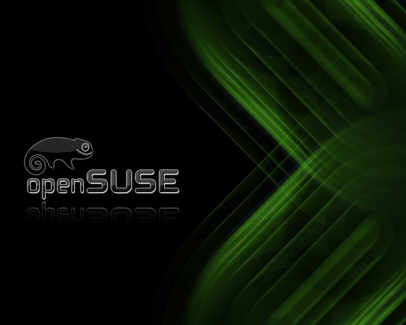 OpenSUSE Logo — Black