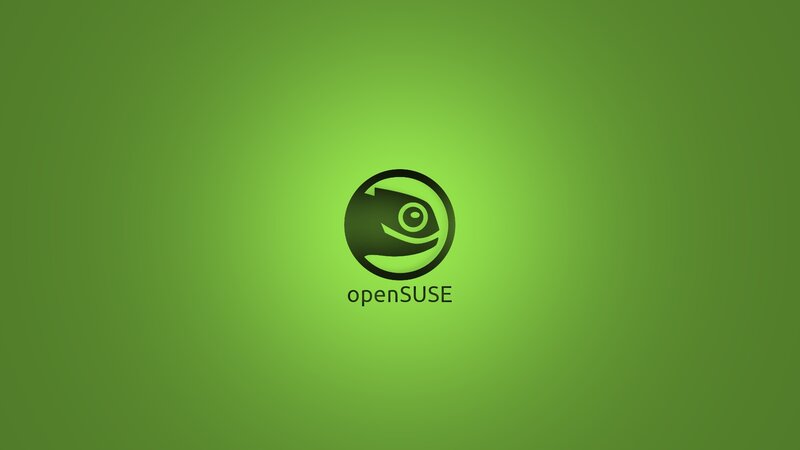 OpenSUSE Logo — Green, Minimalist, Vector Art