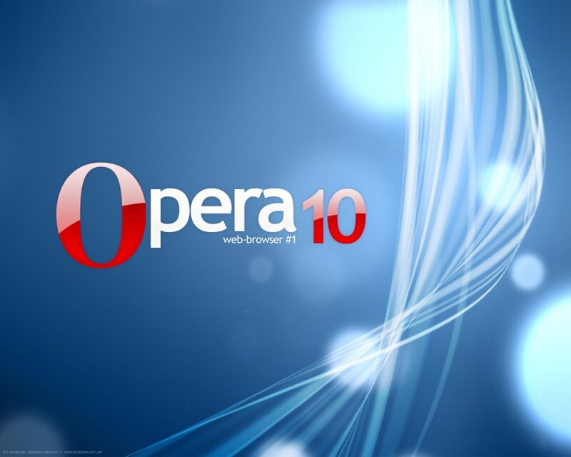 Opera 10 web browser