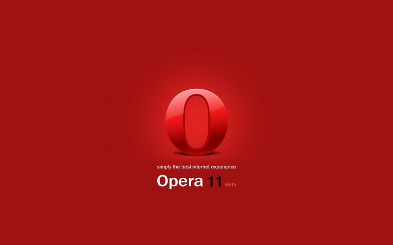 Opera 11 Beta logo