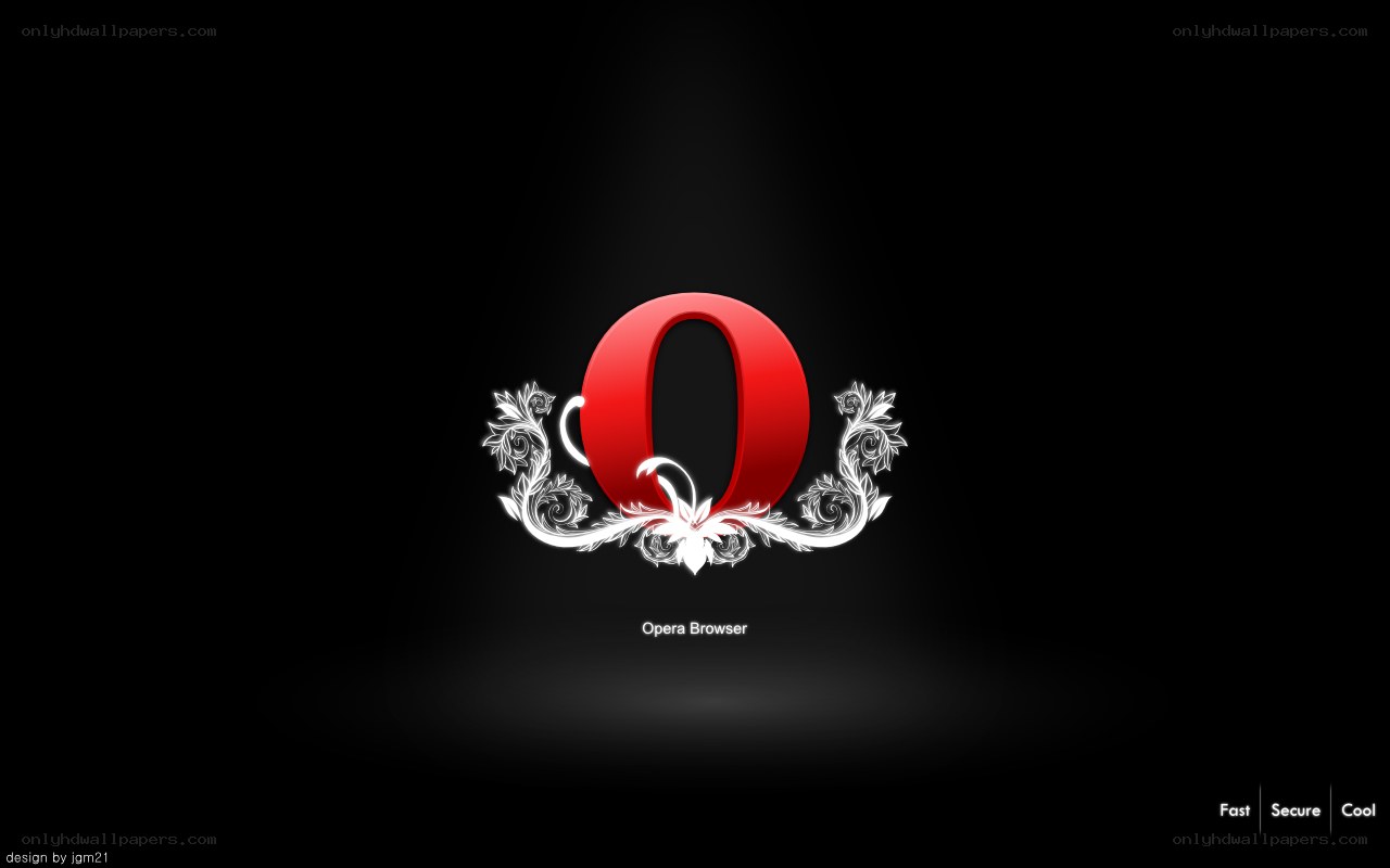 Opera Browser logo design