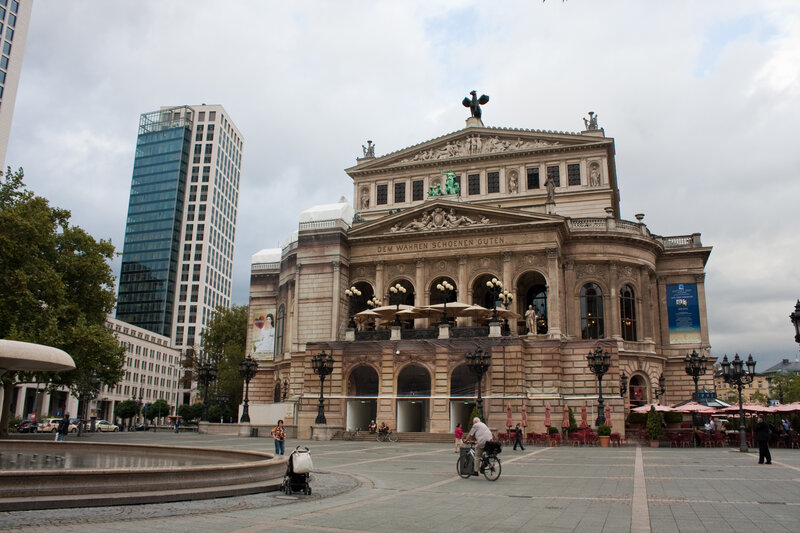 Opera house in Frankfurt