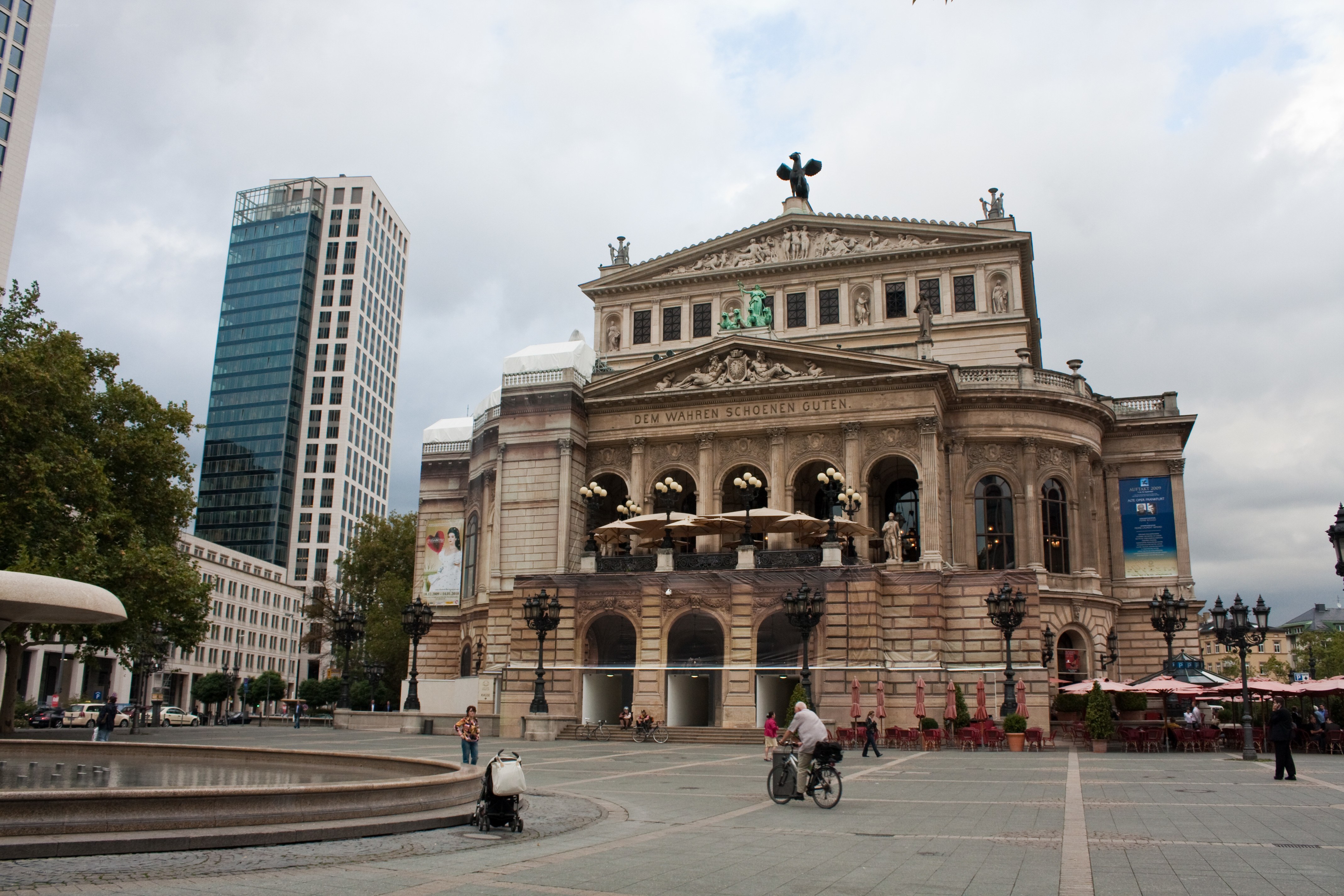 Opera house in Frankfurt