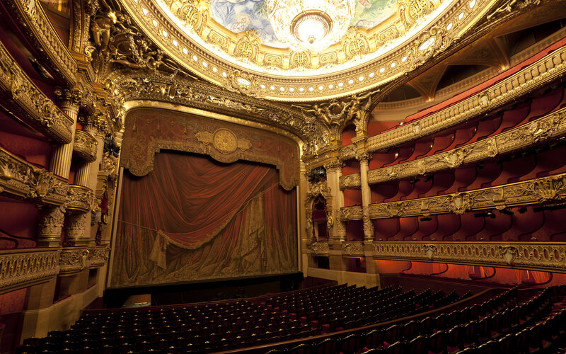 Opera House Interior — Gold