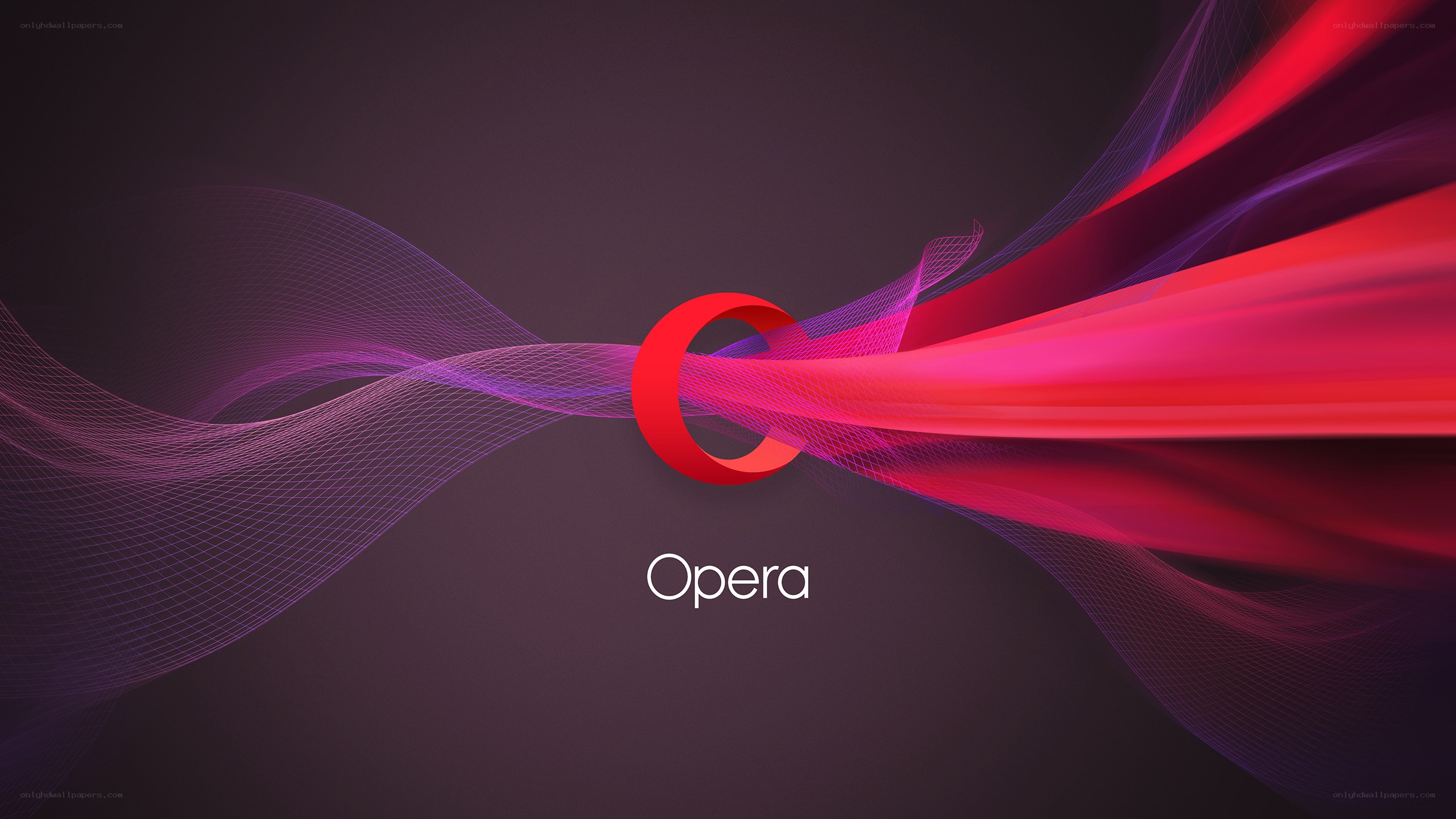 Opera logo with flowing design