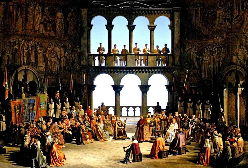 Opera Stage Scene