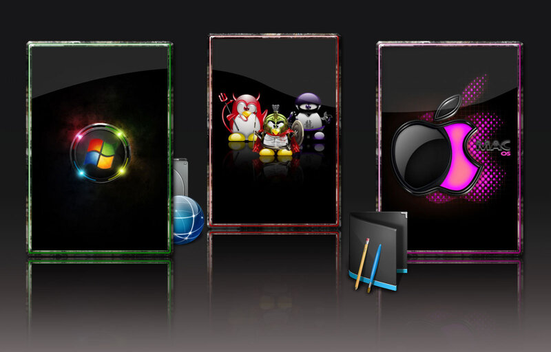 Operating system icons display