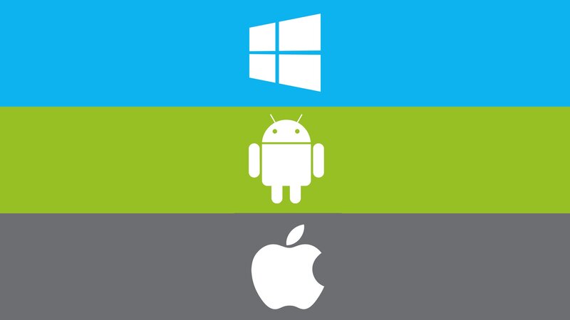 Operating System Logos — Blue