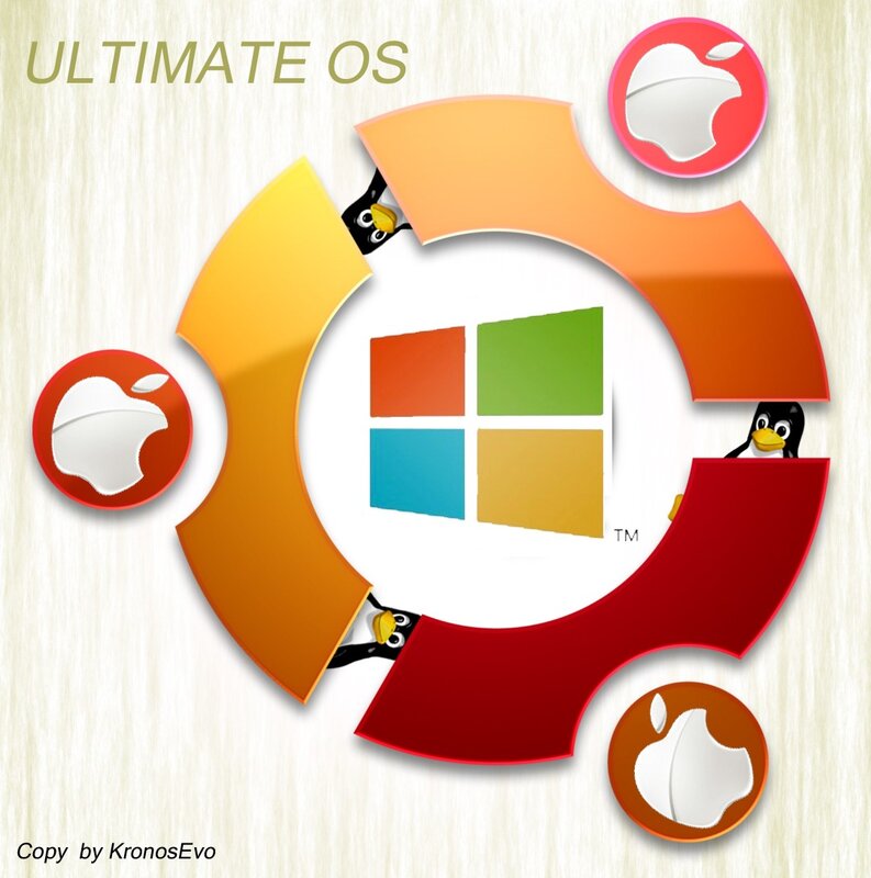 Operating System Logos — White