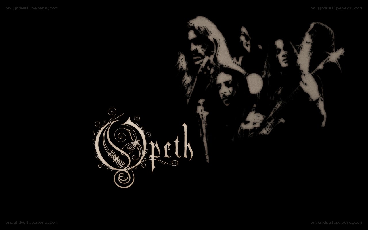 Opeth band logo and members
