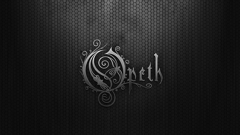 Opeth Band Logo — Black
