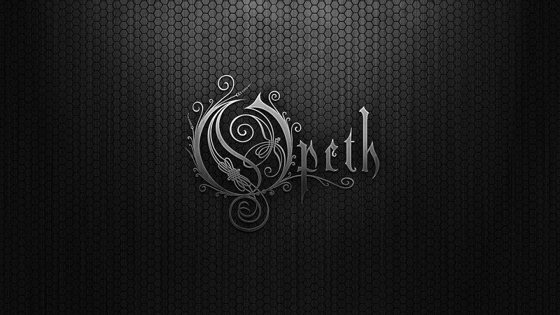 Opeth band logo wallpaper