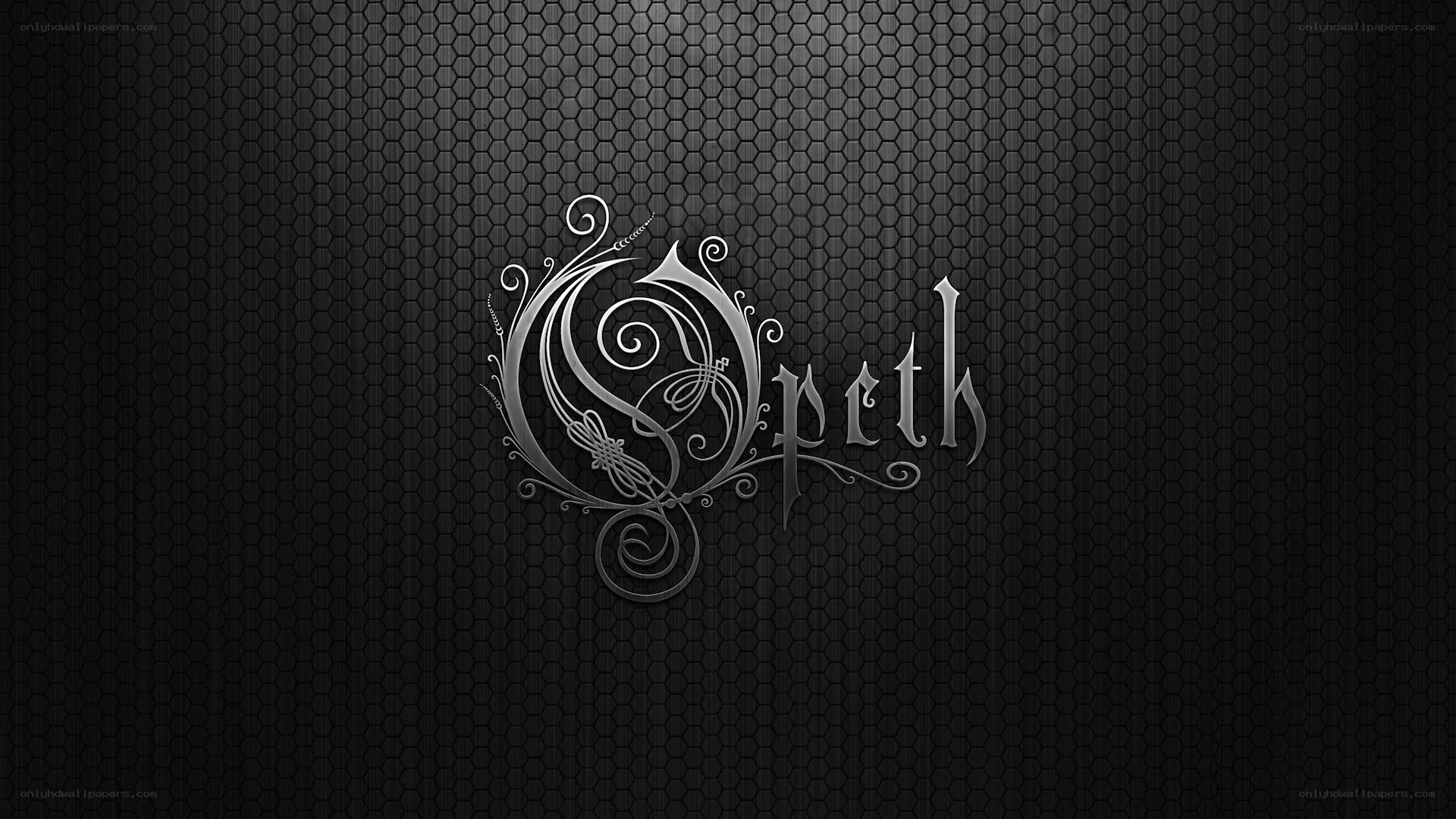 Opeth band logo wallpaper