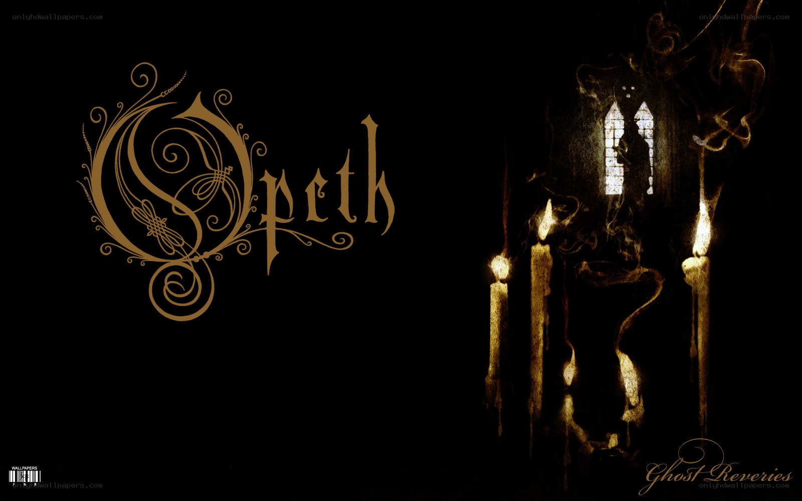Opeth band logo wallpaper
