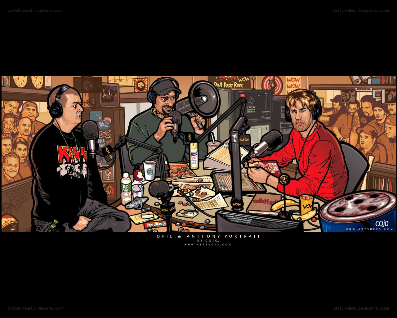 Opie and Anthony portrait