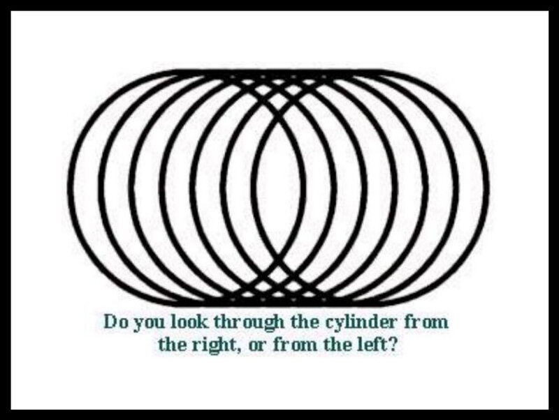 Optical Illusion Cylinder